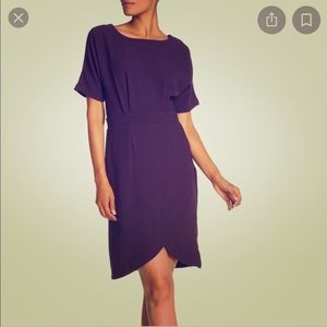 Bobeau Eggplant cocktail dress 💜